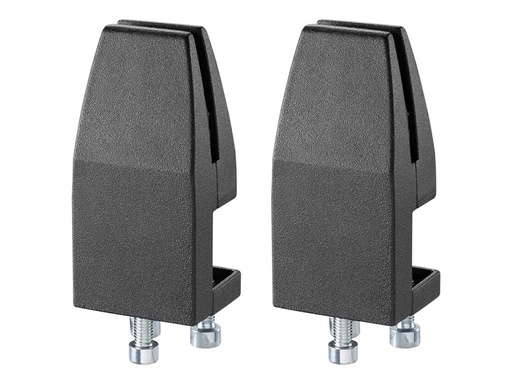 [NS-CLMP40BLACK] Neomounts NS-CLMP40BLACK Klemmensatz für Schreibtisch (2 Stk) - max 5 kg - Schwarz - Aluminium - 5 kg - Tisch/Bank - 0 - 89 mm - 0 - 42 mm