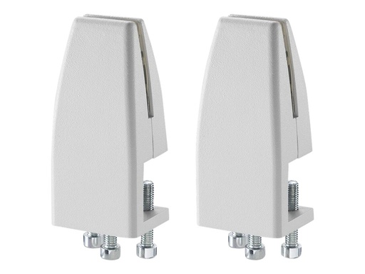 [NS-CLMP25WHITE] Neomounts NS-CLMP25WHITE Klemmensatz für Schreibtisch (2 Stk) - max 5 kg - Weiß - Aluminium - 5 kg - Tisch/Bank - 0 - 89 mm - 0 - 42 mm