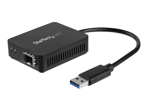 [US1GA30SFP] StarTech.com Startech USB 3.0 auf LWL Konverter - Offener SFP