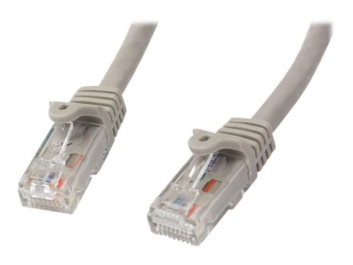 [N6PATC7MGR] StarTech.com 7m CAT6 Ethernet Cable, 10 Gigabit Snagless RJ45 650MHz 100W PoE Patch Cord, CAT 6 10GbE UTP Network Cable w/Strain Relief, Grey, Wiring is UL Certified/TIA - Category 6 - 24AWG (N6PATC7MGR)