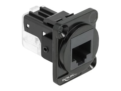 [87817] Delock D-Type - Netzwerk-Unterputzdose - RJ 45