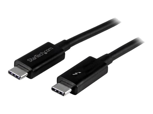 [TBLT3MM2M] StarTech.com 2m (6.6ft) Thunderbolt 3 Cable, 20Gbps, 100W PD, 4K Video, Thunderbolt-Certified, Compatible w/ TB4/USB 3.2/DisplayPort - Thunderbolt-Kabel - USB-C (M)