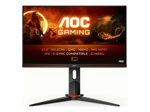 [Q24G2A/BK] AOC Gaming Q24G2A/BK - LED-Monitor - Gaming - 61 cm (24")
