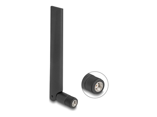 [89078] Delock Antenne - RP-SMA-Stecker, mit Kippgelenk, Wi-Fi 6E