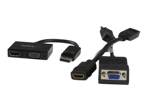 [DP2HDVGA] StarTech.com Reise A/V Adapter: 2-in-1 DisplayPort auf HDMI oder VGA Konverter