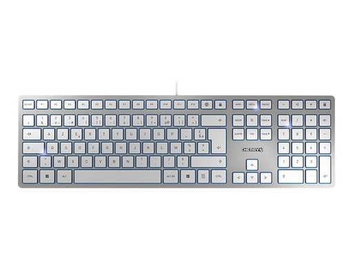 [JK-1600FR-1] Cherry KC 6000 SLIM - Tastatur - USB - Französisch