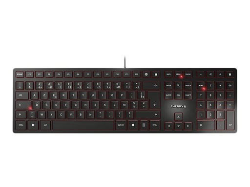 [JK-1600FR-2] Cherry KC 6000 SLIM - Tastatur - USB - Französisch