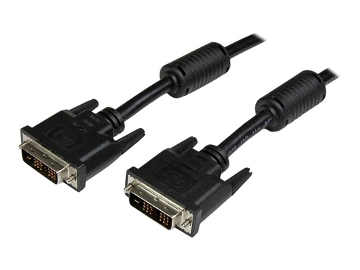 [DVIDSMM5M] StarTech.com 5m DVI-D Single Link Kabel - St/St - DVI Monitorkabel - 1920x1200 - DVI Verbindungskabel/Anschlusskabel - Schwarz - DVI-Kabel - Single Link - DVI-D (M)