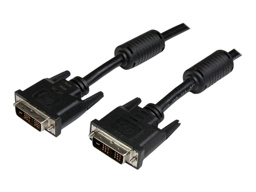 [DVIDSMM3M] StarTech.com 3m DVI-D Single Link Kabel - St/St - DVI Monitorkabel - 1920x1200 - DVI Verbindungskabel/Anschlusskabel - Schwarz - DVI-Kabel - Single Link - DVI-D (M)