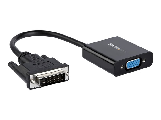 [DVI2VGAE] StarTech.com DVI-D auf VGA Aktives Video Adapter/ Konverter Kabel - DVI zu VGA Wandler Box Stecker / Buchse - 1920x1200 - 1080p - Videoadapter - DVI-D, Mikro-USB Typ B (nur Strom)