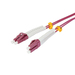 [S217019] Synergy 21 LWL-2-Faser-Patchk..LC-LC OM4 AD flexible Knickschutztülle - Kabel - Multimode-Faser