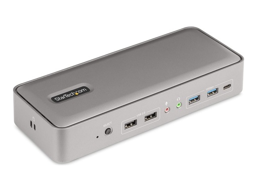 [129UE-USBC-KVM-DOCK] StarTech.com Dual-Laptop USB-C KVM Docking Station