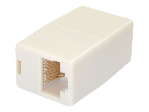 [RJ45COUPLER] StarTech.com Cat5e RJ45 Netzwerkkabel Koppler / Verbinder - Patchkabel Modular Kupplung - Buchse / Buchse - Weiß - Netzwerkkoppler - RJ-45 (W)