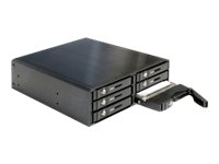 [47221] Delock 5.25" Mobile Rack for 6 x 2.5" SATA HDD / SSD - Gehäuse für Speicherlaufwerke - 2.5" (6.4 cm)