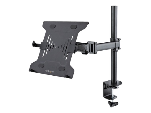 [A-LAPTOP-DESK-MOUNT] StarTech.com Monitor und Laptop halterung mit Tischbefestigung - Befestigungskit (Tablett, Gelenkarm, Spannbefestigung für Tisch, Stange)