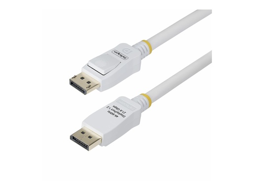 [DP12-CABLE-10FTW] StarTech.com 3m DisplayPort 1.2 Kabel VESA-zertifiziert, Rastende Stecker - DisplayPort-Kabel - DisplayPort (M)