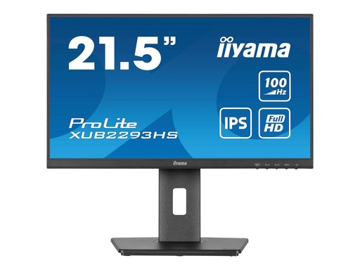 Iiyama ProLite XUB2293HS-B6 - LED-Monitor - 54.5 cm (21.5") (XUB2293HS-B6)