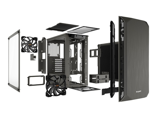 [BGW34] Be Quiet! Pure Base 500 Window - Tower - ATX - Seitenteil mit Fenster (gehärtetes Glas)