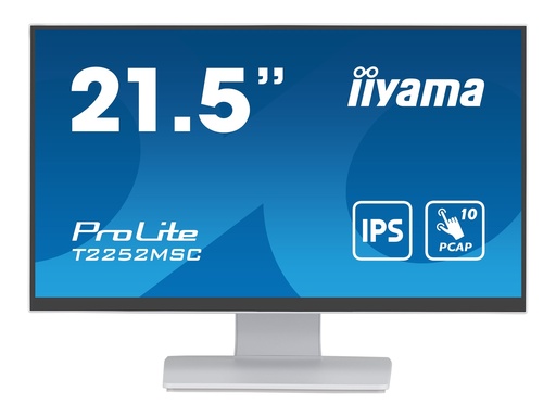 [T2252MSC-W2] Iiyama ProLite T2252MSC-W2 - LED-Monitor - 54.6 cm (21.5")
