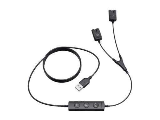 [1300084] Yealink Headset-Kabel - USB männlich zu Quick Disconnect