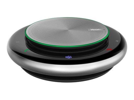 [CP900 without BT50] Yealink Speakerphone CP 900 - Universal - Schwarz - Silber - Homeoffice - Verkabelt & Kabellos - USB/Bluetooth - 2450 mAh
