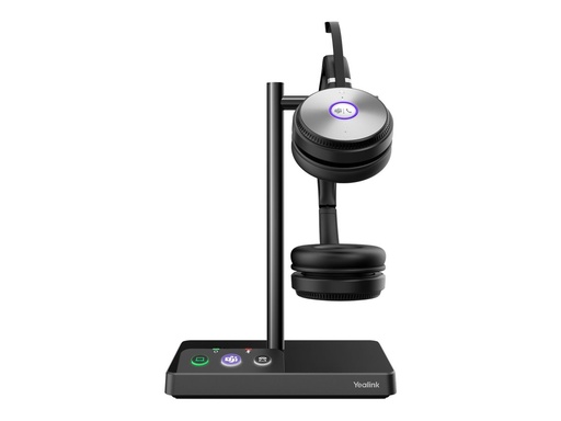[1308001] Yealink WH62 Dual Teams Headset - Kabellos - 20 - 20000 Hz - Büro/Callcenter - 127 g - Kopfhörer - Schwarz