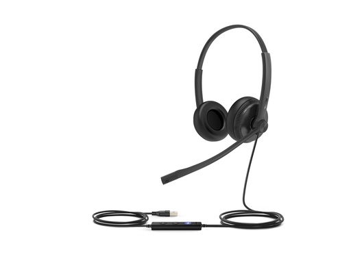 [1308043] Yealink UH34 Dual - Headset - On-Ear - kabelgebunden