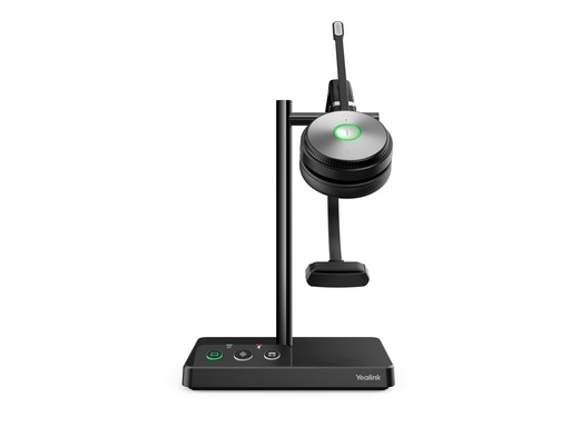 [WH62MONOUC] Yealink WH62 Mono UC Headset - Kabellos - Büro/Callcenter - 20 - 20000 Hz - 80 g - Kopfhörer - Schwarz