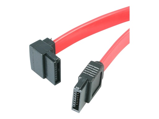 [SATA18LA1] StarTech.com 45cm SATA Kabel links gewinkelt - Serial-ATA Anschlusskabel St/St - SATA-Kabel - Serial ATA 150/300/600 - SATA (R)