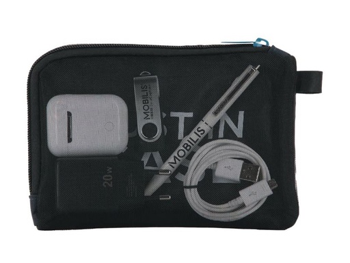 [005038] Mobilis Tasche für Kabel / Ladegeräte / Zubehör