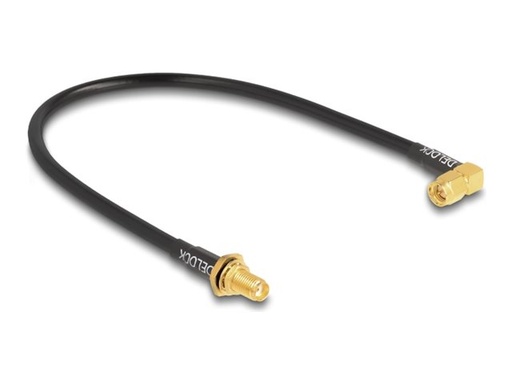 [12110] Delock Antennenkabel - SMA (R) Bulkhead zu SMA (S)