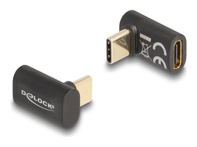 [60056] Delock USB-Adapter - 24 pin USB-C (M) gewinkelt zu 24 pin USB-C (W)