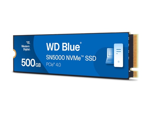 [WDS500G4B0E-00CNZ0] WD Blue SN5000 WDS500G4B0E-00CNZ0 - SSD - 500 GB - intern - M.2 2280 - PCIe 4.0 x4 (NVMe)