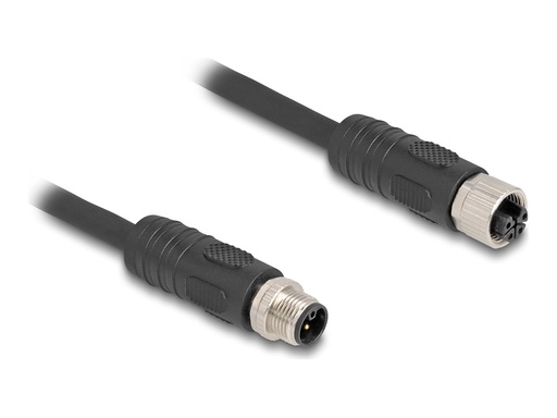 [80521] Delock Sensorverlängerungskabel - M12 (4-polig)