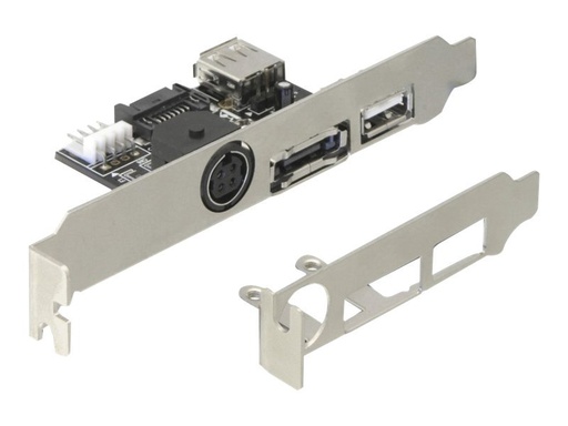 [61651] Delock USB / SATA / POWER Bracket - Speicher-Controller