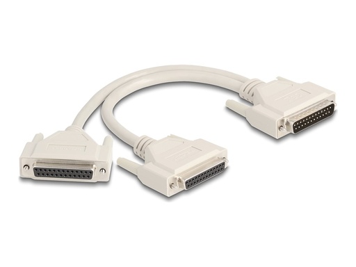 [65959] Delock Serieller Splitter - DB-25 (M) zu DB-25 (W)