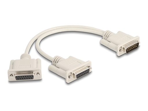 [65833] Delock Serieller Splitter - 15 pin D-Sub (DB-15)