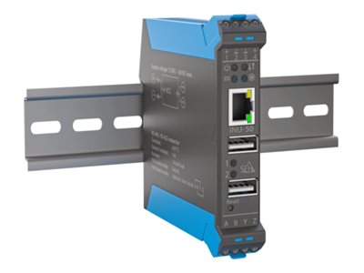 [M07220] SEH INU-50 - Geräteserver - 1GbE, USB 2.0 - Schienenmontage