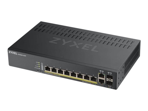 [GS1920-8HPV2-EU0101F] ZyXEL GS1920-8HPv2 - Switch - Smart - 8 x 10/100/1000 (PoE+)