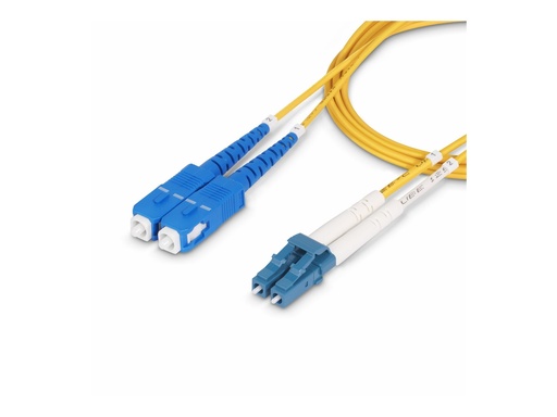 [SMLCSC-OS2-15M] StarTech.com 15m OS2 LWL Patchkabel LC zu SC (UPC)
