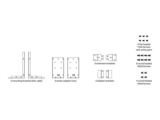 [MKAHD300ZZPCNP] Sophos Montagesatz für Netzwerkgeräte - Rack