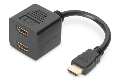[AK-330400-002-S] DIGITUS HDMI Y-Verteilerkabel