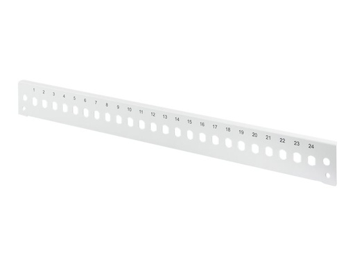 [DN-96205-QL] DIGITUS Professional DN-96205-QL - Glasfaser-Spleisskonsole - Vorderseite - ST X 24 - Grau, RAL 7035 - 1U - 48.3 cm (19")