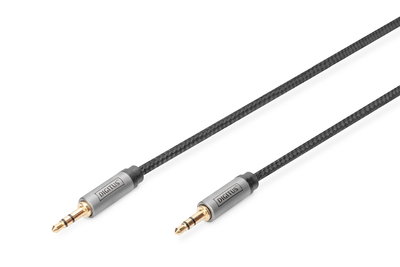 [DB-510110-018-S] DIGITUS Audio Anschlusskabel, 3,5 mm Klinke auf 3,5 mm Klinke
