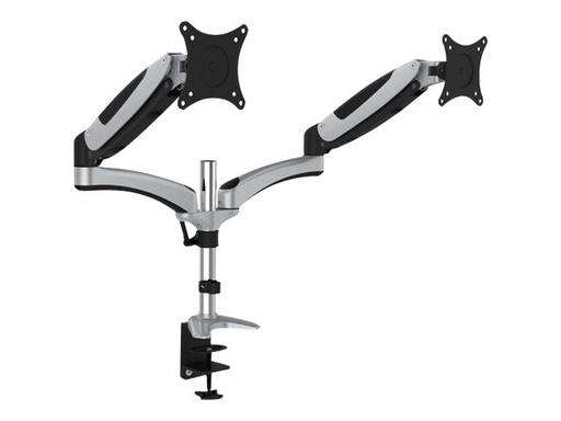 [DA-90353] DIGITUS DA-90353 - Befestigungskit (Spannbefestigung für Tisch, 2 Federarme) - für 2 LCD-Displays - Bildschirmgröße: 43-69 cm (17"-27")