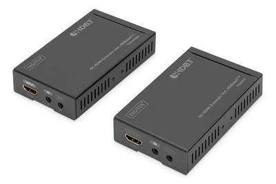 [DS-55500] DIGITUS 4K HDMI Extender Set, HDBaseT, 4K/30Hz, 70 m