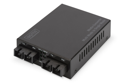 [DN-82124] DIGITUS Gigabit Multimode/Singlemode Medienkonverter SC/SC