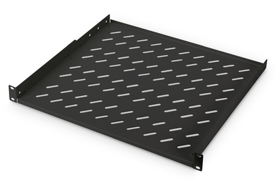 [DN-19 TRAY-1-400-SW] DIGITUS Fachboden zum Festeinbau in 483 mm (19")-Schränke
