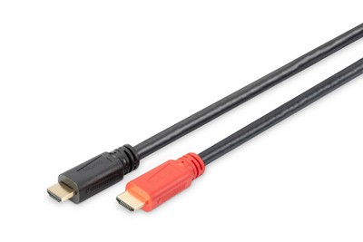 [AK-330118-150-S] DIGITUS HDMI High Speed Anschlusskabel  mit Ethernet und Signalverstärker