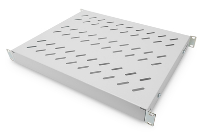 [DN-97644] DIGITUS Fachboden mit variablen Befestigungsschienen zum Festeinbau in 483 mm (19")-Schränke